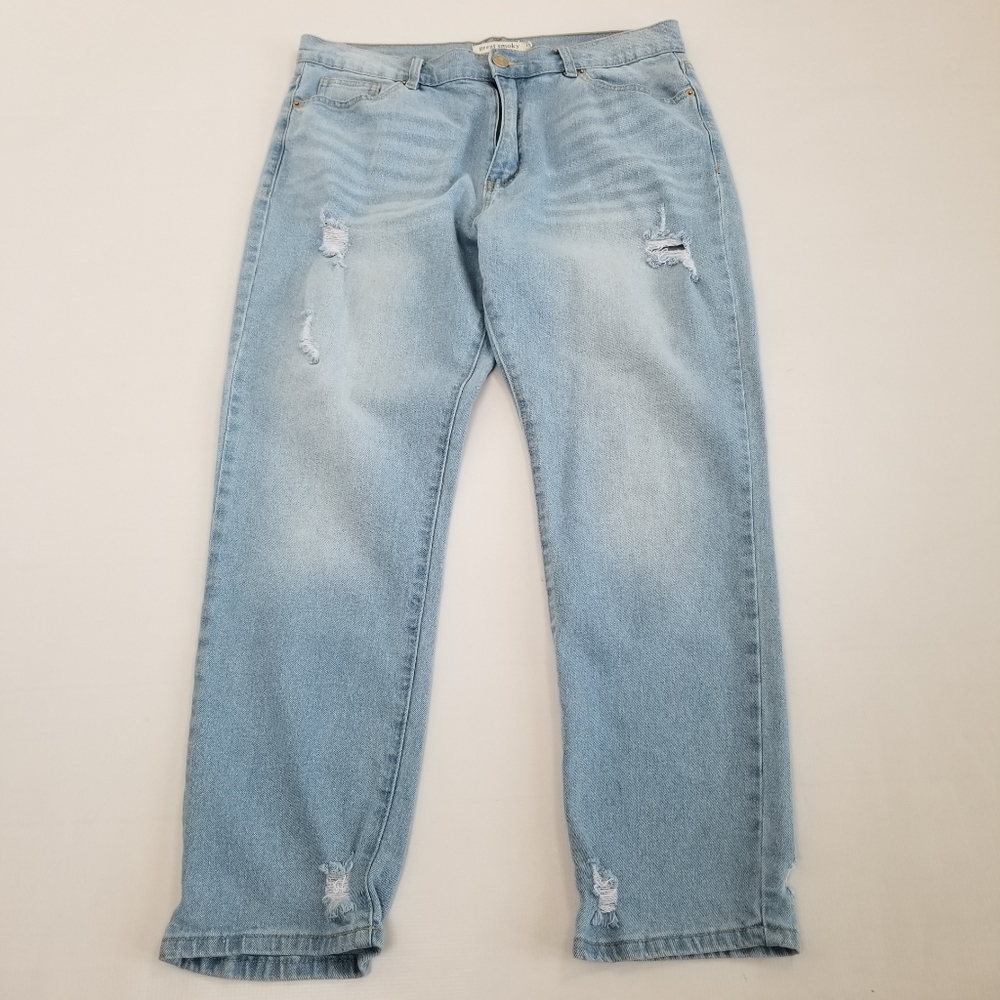 Great Smoky High Rise Ankle Jeans Size 13